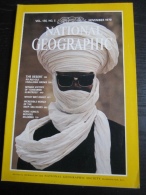 NATIONAL GEOGRAPHIC Vol. 156, N°5, 1979:   The Desert / Hong Kong / Winged Victory (Ed. Américaine) - Géographie