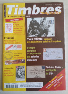 TIMBRES MAGAZINE 2013 - Septembre N° 148 (Yves Vallette, Colonies Italiennes, Rixheim-Quito, ...) - Français (àpd. 1941)