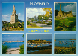 PLOEMEUR (56, Morbihan) : Multivues, Sites Touristiques (circulée) - Ploemeur