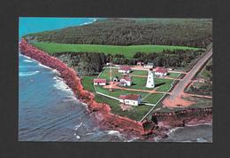 EAST POINT - PRINCE EDWARD ISLAND - AERIAL VIEW OF EAST POINT LIGHTHOUSE - PHARE - PHOTO P.E.I. TRAVEL BUREAU - Otros & Sin Clasificación