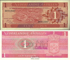 Niederländische Antillen Pick-Nr: 20a Bankfrisch 1970 1 Gulden - Antillas Neerlandesas (...-1986)