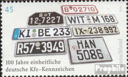 BRD (BR.Deutschland) 2551 (kompl.Ausg.) Postfrisch 2006 Kfz-Kennzeichen - Neufs