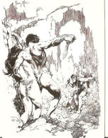 COMIC IMAGES FRAZETTA 3 TARZAN CONFRONTS AN ENEMY 1993 - Other & Unclassified
