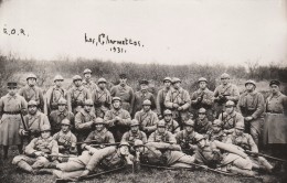 LES CHARMETTES -  Militaires E.O.R  ( Carte-photo ) - Foto