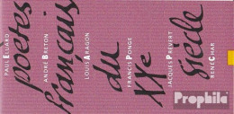 Frankreich MH23 (kompl.Ausg.) Postfrisch 1991 Schriftsteller - Personnages