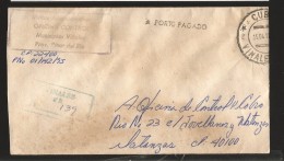 E)1995 CUBA, PREPAID PORTE, CLASSIC CIRCULATED COVER FROM VIÑALES TO MATANZAS, INTERNAL USAGE,  XF - Briefe U. Dokumente