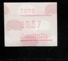 AUSTRALIE YEAR 1987 MNH *** MICHEL 9 Postcode 3000 - Timbres De Distributeurs [ATM]