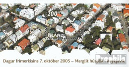 Island Block38 (kompl.Ausg.) Postfrisch 2005 Philatelie - Hausdächer Reykjavik - Ungebraucht