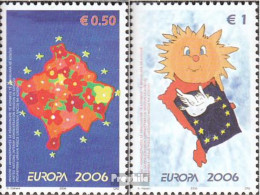 Kosovo 43-44 (kompl.Ausg.) Postfrisch 2006 Europa: Integration - Nuevos