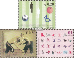 Kosovo 83-85 (kompl.Ausg.) Postfrisch 2007 Sport - Unused Stamps