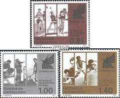 Liechtenstein 1582-1584 (kompl.Ausg.) Postfrisch 2011 Sport - Unused Stamps