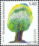 Liechtenstein 1591 (kompl.Ausg.) Postfrisch 2011 Wald - Unused Stamps