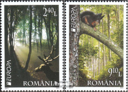 Rumänien 6522-6523 (kompl.Ausg.) Postfrisch 2011 Der Wald - Neufs