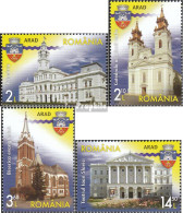 Rumänien 6773-6776 (kompl.Ausg.) Postfrisch 2013 Rumänische Städte - Unused Stamps