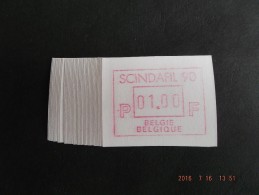 SCINDAFIL ´90. E Papier. 50 X - Sonstige & Ohne Zuordnung