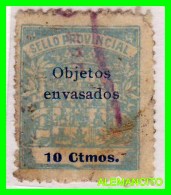 ESPAÑA ( EUROPA ) SELLO  CADIZ  10 CENTS. - Fiscali-postali