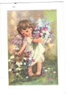 Q2514 CARTOLINA Con Illustrazione Firmata Zandrino Con Bambini Enfant Kinder Nino - Illustration - Ed. Studium Christi - Zandrino