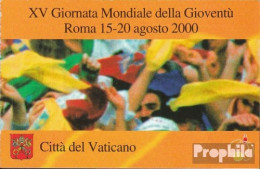 Delcampe - Vatikanstadt 1350MH (kompl.Ausg.) Markenheftchen Postfrisch 2000 Weltjugendtag - Carnets