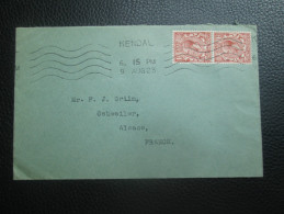 Lettre De KENDAL - France 1923 - Otros & Sin Clasificación