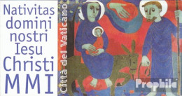 Delcampe - Vatikanstadt MH0-9 (kompl.Ausg.) Postfrisch 2001 Weihnachten - Carnets