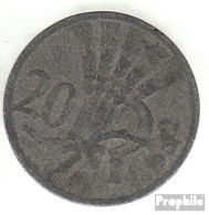 Böhmen Und Mähren Jägernr: 621 1941 Sehr Schön Zink Sehr Schön 1941 20 Heller Wappenlöwe - Military Coin Minting - WWII