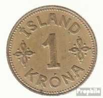 Island KM-Nr. : 3 1940 Sehr Schön Aluminium-Bronze Sehr Schön 1940 1 Krona Gekröntes Wappen - Island