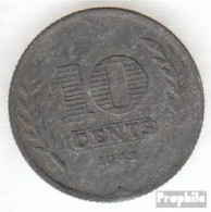 Niederlande KM-Nr. : 173 1941 Vorzüglich Zink Vorzüglich 1941 10 Cents Tulpen - 10 Cent