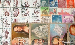 Alle Welt 100 Verschiedene Marken - Vrac (max 999 Timbres)