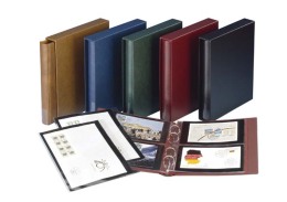 Lindner 1400 - B Ringbinder RONDO REGULAR -blau - Otros & Sin Clasificación