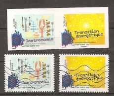 VARIETE ADH . DUO  N 1061 / 62 ** - 1 TB NON PREDECOUPE AVEC TRES IMPORTANT DECALAGE DES COULEURS  -   TRES RARE - Unused Stamps