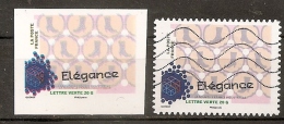 VARIETE ADH . N 1063 ** - 1 TB NON PREDECOUPE AVEC TRES IMPORTANT DECALAGE DES COULEURS +  TRES RARE ET VISIBLE AU SCANN - Unused Stamps