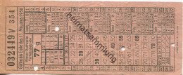 Wiener Stadtwerke - Verkehrsbetriebe - 1950 - Fahrschein 77 G - Europa