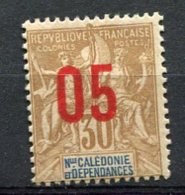 NOUVELLE-CALEDONIE -  Yv. N°  107  *   05 S 30c   Cote  1,5 Euro  BE   2 Scans - Neufs