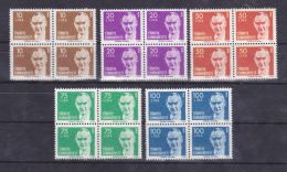 AC - TURKEY STAMP - ATATURK REGULAR ISSUE STAMPS MNH BLOCK OF FOUR  10 DECEMBER 1980 - Unused Stamps