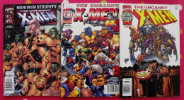 3 Numéros De The Uncanny X-Men En Anglais. Marvel Comicsk N° 383,385,387 De 2000. - X-Men