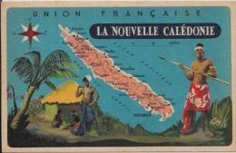 CPA Ancienne Nouvelle Calédonie Océanie Calédonia Non Circulé Nouméa Publicité Lion Noir Dos Publicitaire - Nouvelle-Calédonie