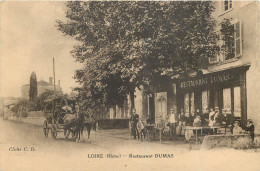 69 - RHONE - Loire - Restaurant Dumas - Loire Sur Rhone