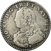 Monnaie, France, Louis XV, 1/10 Écu Aux Branches D'olivier, 12 Sols, 1/10 ECU - 1715-1774 Luis XV El Bien Amado