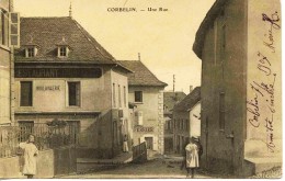 11451 -  Isére  -  CORBELIN :  UNE RUE  LA BOULANGERIE   Circulée En 1907 - Corbelin