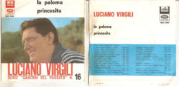 LUCIANO VIRGILI - LA PALOMA - PRINCESITA NM/NM 7" - Otros - Canción Italiana