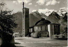 BLUDENZ  VLBG  HEILIG  - KREUZKIRCHE GEGEN RATIKON      (VIAGGIATA) - Bludenz