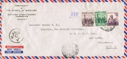 18753. Carta Aerea EL CAIRO (Egypt) Egipto 1953. CENSURA, Censor Mark - Storia Postale