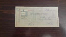 Israel-the Workers Bank Limited-(number Chek-435166)-(15lirot)-1946- - Israel