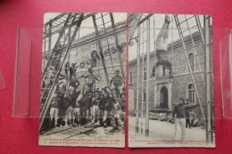 Cp  Joinville Le Pont Ecole Nomale De Gymnastique Et D'escrime Lot 2 Cartes - Gymnastik