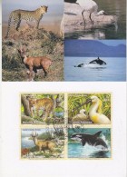 United Nations Vienna 2000 Animals 4v Maximum Card (31263) - Maximumkarten