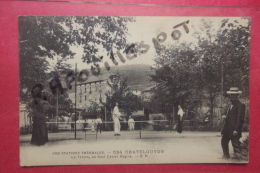 C P  Chatelguyon Le Tennis Au Fond Castel Regina - Tenis