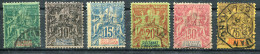 ANJOUAN - DIVERS OBL. ENTRE N° 4 & 12 - B/TB - Unused Stamps