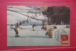 C P  Wintersport Sport D'hiver Patinage En Suisse Couleur - Patinage Artistique