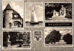 Neuruppin - S/w Mehrbildkarte 6 - Neuruppin