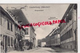 67 - LAUTERBURG - LAUTERBOURG - OBERSTADT   HAUPSTRASSE - Lauterbourg